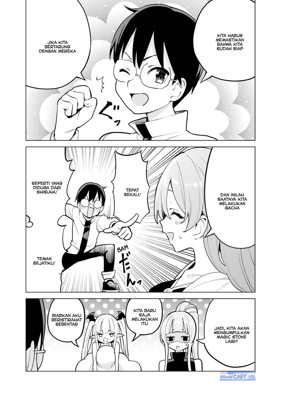 Gacha wo Mawashite Nakama wo Fuyasu Saikyou no Bishoujo Gundan wo Tsukuriagero Chapter 69 Bahasa Indonesia